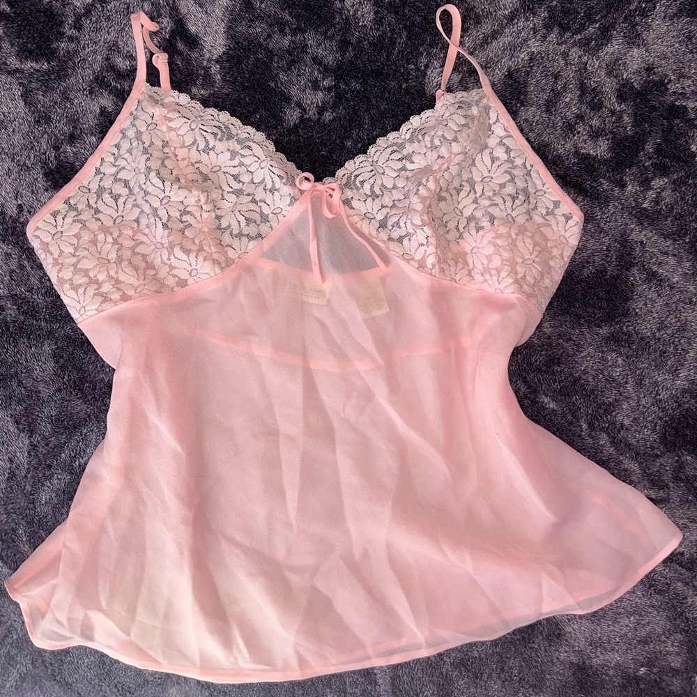 Vintage Baby Pink Pajama Set